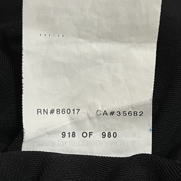 bebe Halter Top Womens Size XS Black Gold Chain Neckline USA Y2K Party Classy - Picture 8 of 9